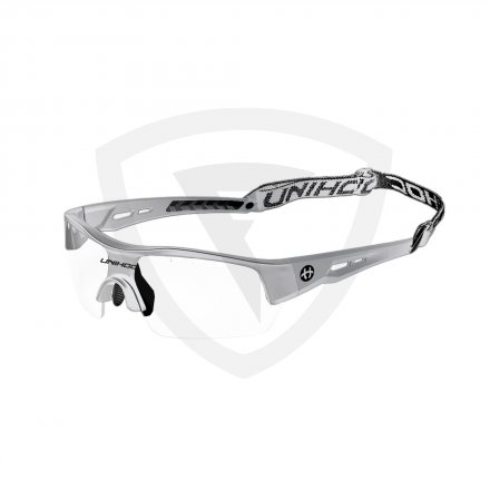 Unihoc Victory Senior Eyewear Silver-Black