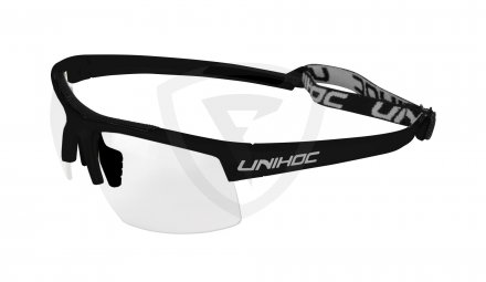 Unihoc Energy Junior Eyewear Black-Silver