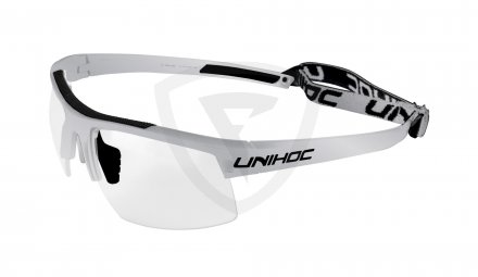 Unihoc Energy Senior Eyewear White-Silver