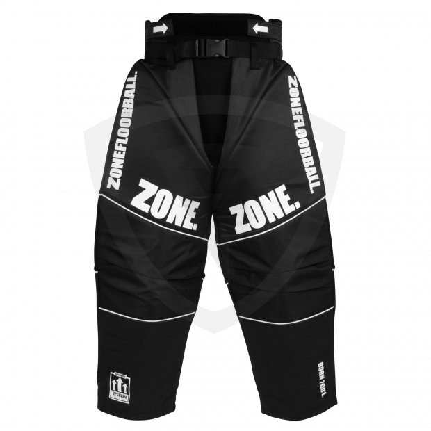 Zone UPGRADE SW Goalie Pants JR Black-White Zone_UPGRADE_SW_Goalie_Pants_JR_Black-White