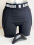 BLI-PS16_Black_1_Blindsave Padded Compressions Shorts incl. cup