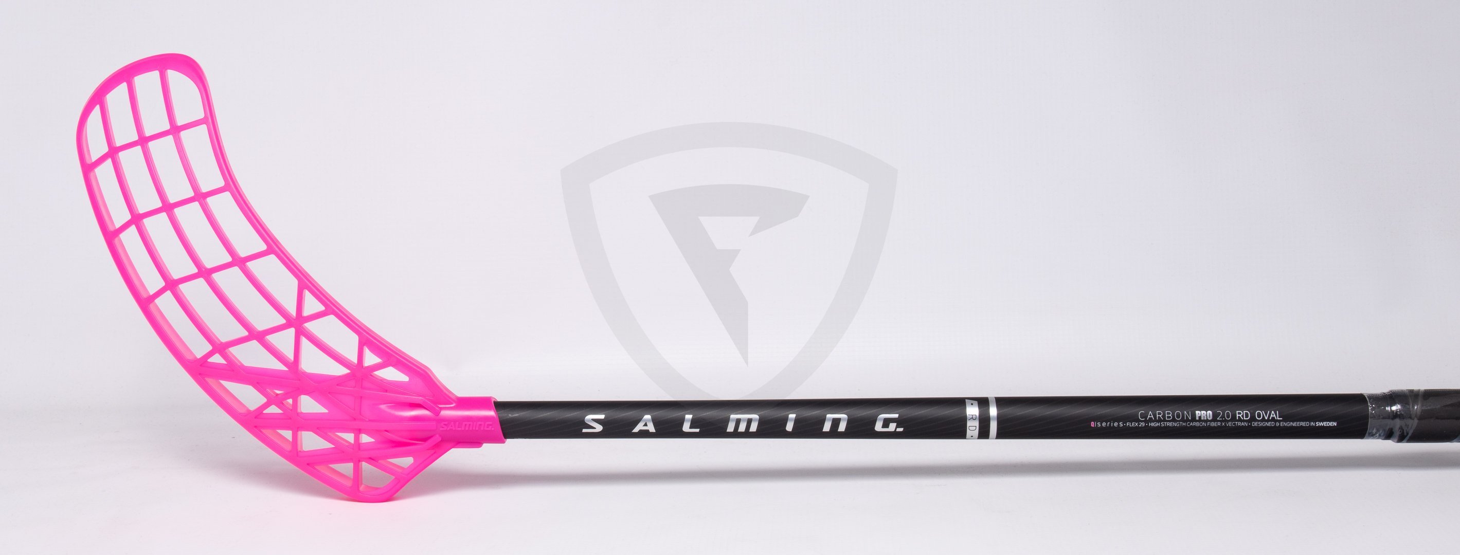 Salming Q-series Carbon Pro 2.0 RD Oval Trident F29 Black-Silver 3