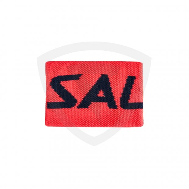 Salming Wristband Mid Coral-Navy 1188876-5204_1_Wristband_Mid_Coral_Navy