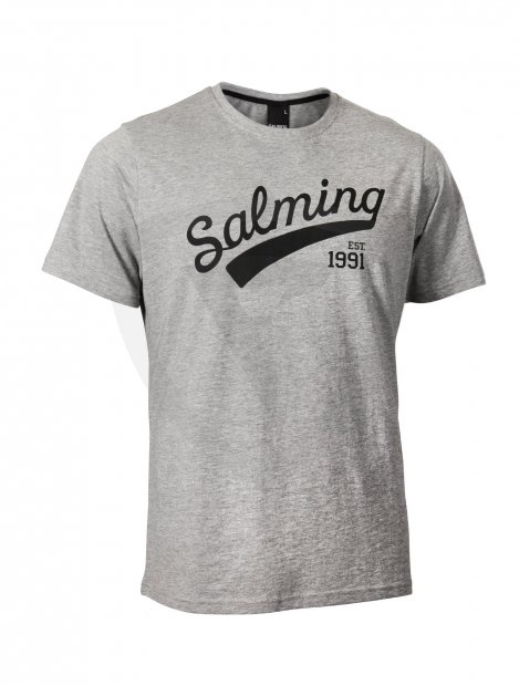 Salming Logo Tee Grey 1167668-1010_1_Salming_Logo_Tee_Grey_Melange
