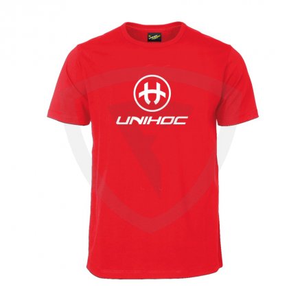 Unihoc T-shirt Storm Red JR