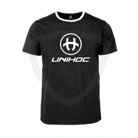 Unihoc T-shirt Breeze Black JR