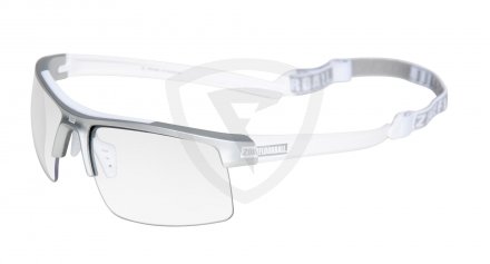 Zone Protector Senior White-Silver Sport Glasses