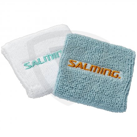 Salming Wristband Short 2-pack Pale Blue-White