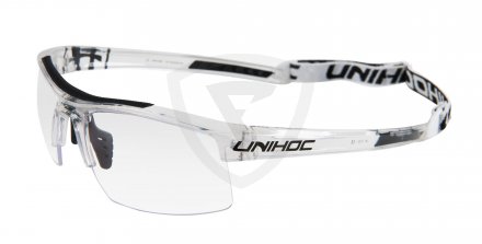 Unihoc Energy Junior Eyewear Crystal-Black