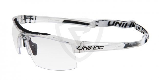 Unihoc Energy Junior Eyewear Crystal-Black 24437 Eyewear ENERGY junior crystal_black