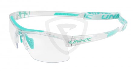 Unihoc Energy Junior Eyewear Crystal-Turquoise