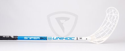 Unihoc SNIPER 30 White-Blue Junior 16/17