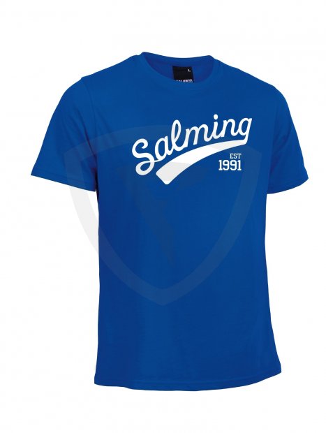 Salming Logo Tee Blue 1167668-0303_1_Salming_Logo_Tee_Team_Blue