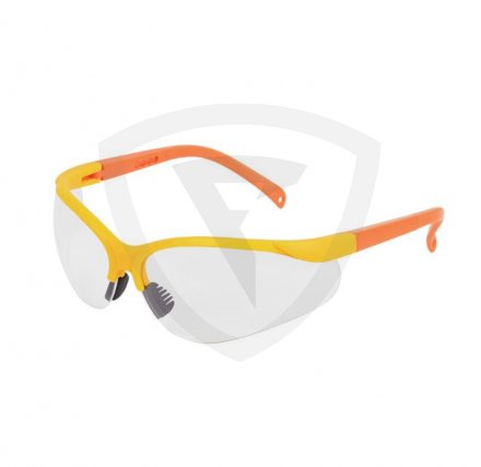 Temish Pre Shield LX Yellow-Orange Senior okuliare na florbal